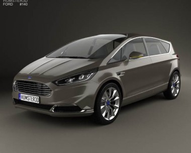 Ford S-Max 2013 3D Model