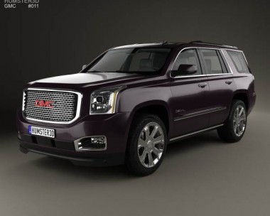 GMC Yukon Denali 2014 3D Model