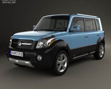 Great Wall Haval M2 2012 3D Model