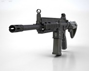 Heckler & Koch HK417 3d model