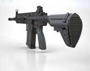 Heckler & Koch HK417 3d model