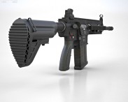 Heckler & Koch HK417 3d model