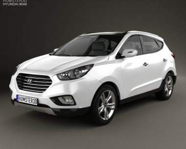 Hyundai Tucson (ix35) Fuel Cell 2012 3D model