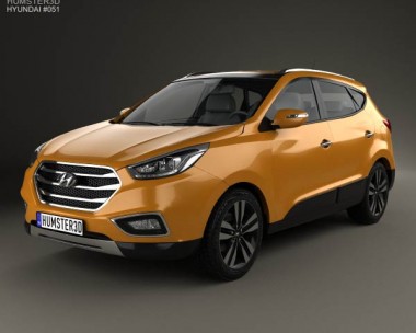 Hyundai Tucson (ix35) Korea 2013 3D model