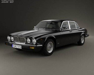 Jaguar XJ (Series 3) 1979 3D model