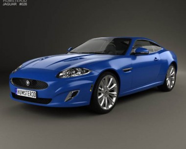 Jaguar XK coupe 2011 3D model