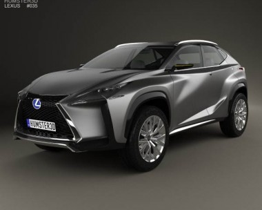 Lexus LF-NX 2013 3D model