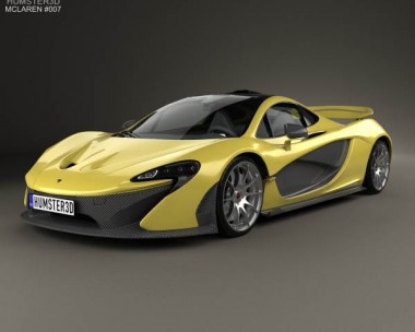 McLaren P1 2014 3D model