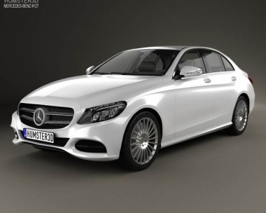 Mercedes-Benz C-Class (W205) sedan 2014 3D Model