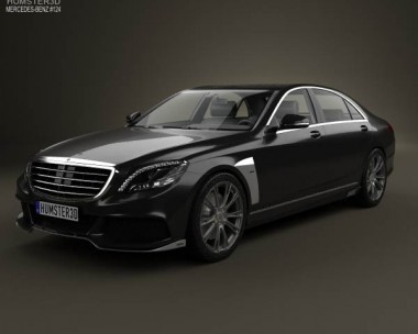 Mercedes-Benz S-Class (W222) Brabus 2014 3D Model