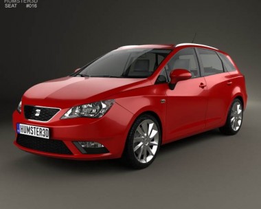 Seat Ibiza ST 2013 3D model