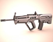 IMI Tavor TAR-21 3d model