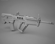 IMI Tavor TAR-21 3d model