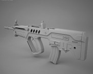 IMI Tavor TAR-21 3d model