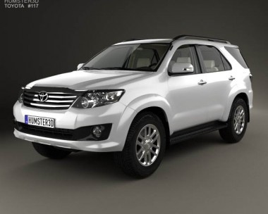 Toyota Fortuner with HQ interior 2013 3D model