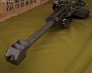 Barrett M82A1 3d model