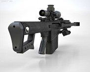 Barrett M82A1 3d model