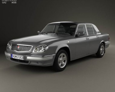 GAZ 31105 Volga 2005 3D Model