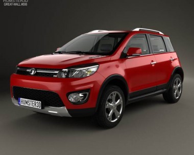 Great Wall Haval M4 2012 3D Model