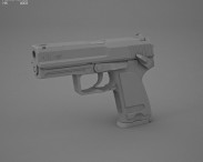 Heckler & Koch USP 3d model