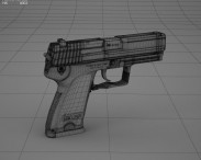 Heckler & Koch USP 3d model