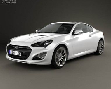 Hyundai Genesis coupe 2012 3D model