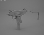 IMI Micro Uzi 3d model