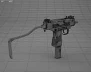 IMI Micro Uzi 3d model