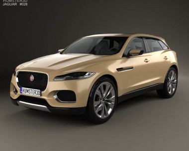 Jaguar C-X17 2013 3D Model