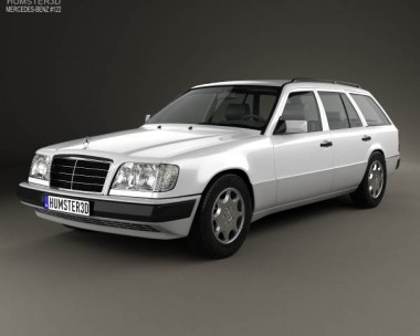 Mercedes-Benz E-class Wagon 1993 3D Model