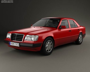 Mercedes-Benz E-class sedan 1993 3D model