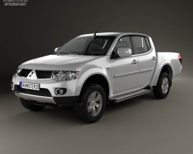 Mitsubishi L200 Triton Double Cab HPE 2012 3D model