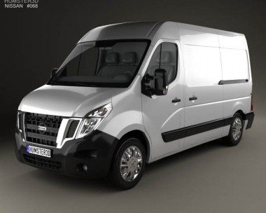 Nissan NV400 Panel Van 2010 3D model