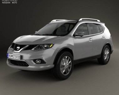 Nissan Rogue 2014 3D Model