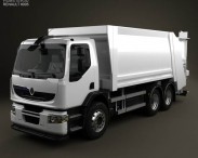 Renault Premium Distribution Hybrys Garbage Truck 2011
