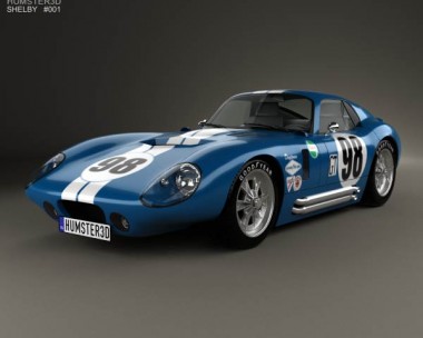 Shelby Cobra Daytona 1964 3D model