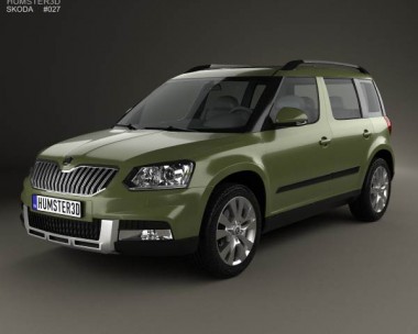 Skoda Yeti Outdoor 2014 3D model