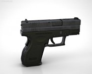 Springfield Armory XD (HS2000) 3.5 inch sub-compact 3d model