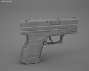 Springfield Armory XD (HS2000) 3.5 inch sub-compact 3d model