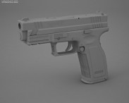 Springfield Armory XD (HS2000) 4 inch 3d model