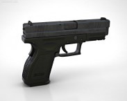 Springfield Armory XD (HS2000) 4 inch compact 3d model