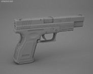 Springfield Armory XD (HS2000) 5 inch compact 3d model