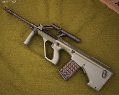 Steyr AUG A1 3D Model