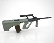 Steyr AUG A1 3d model