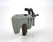 Steyr AUG A1 3d model