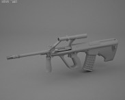 Steyr AUG A1 3d model