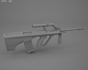 Steyr AUG A1 3d model