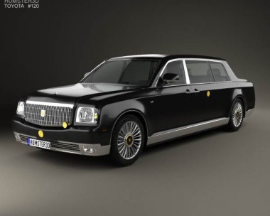 Toyota Century Royal 2006 3D Model