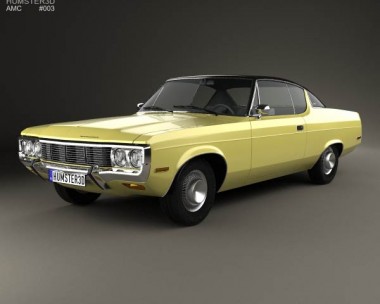 AMC Matador coupe 1972 3D model