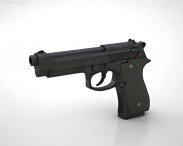 Beretta M9 3d model